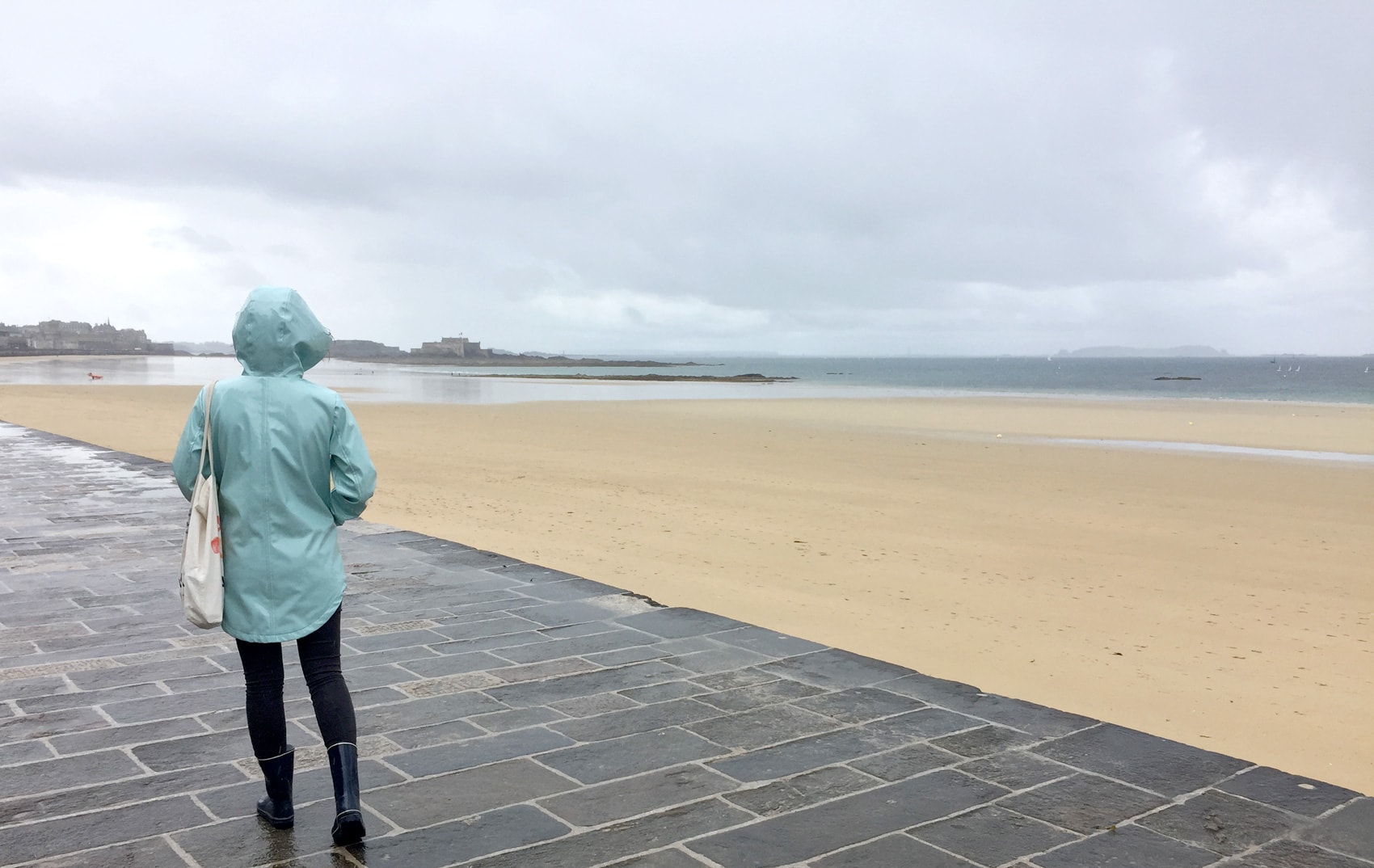 Saint-Malo sous l'eau ! Vacances pluvieuses en Bretagne