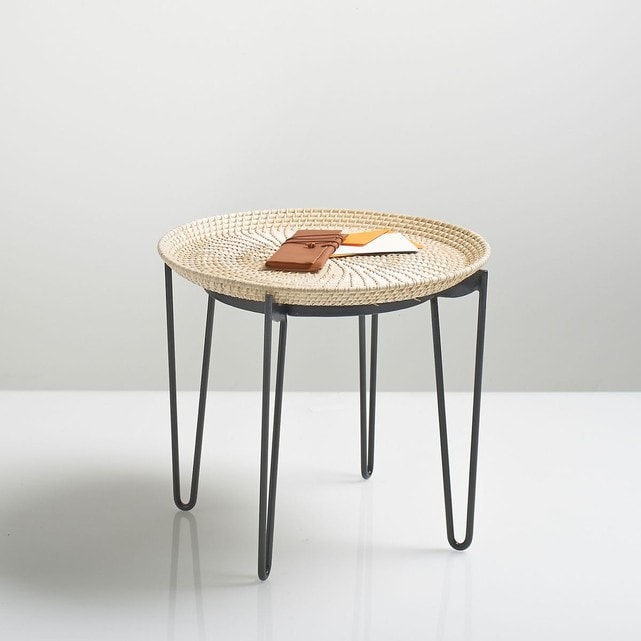 Table basse pieds metal