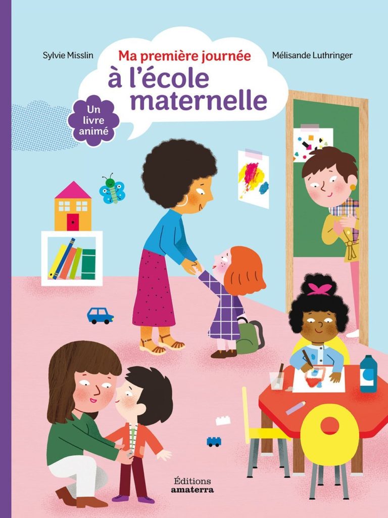 Livre enfant Rentrée à l'école