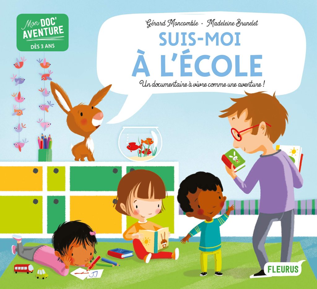Livre enfant Rentrée à l'école
