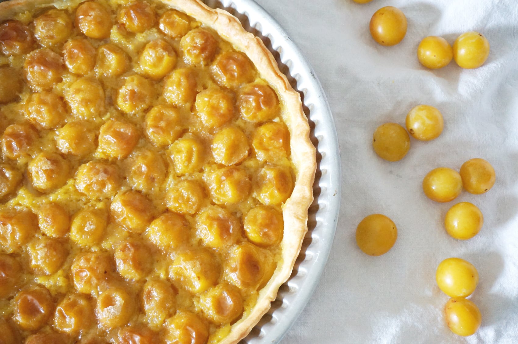 Recette tarte mirabelles