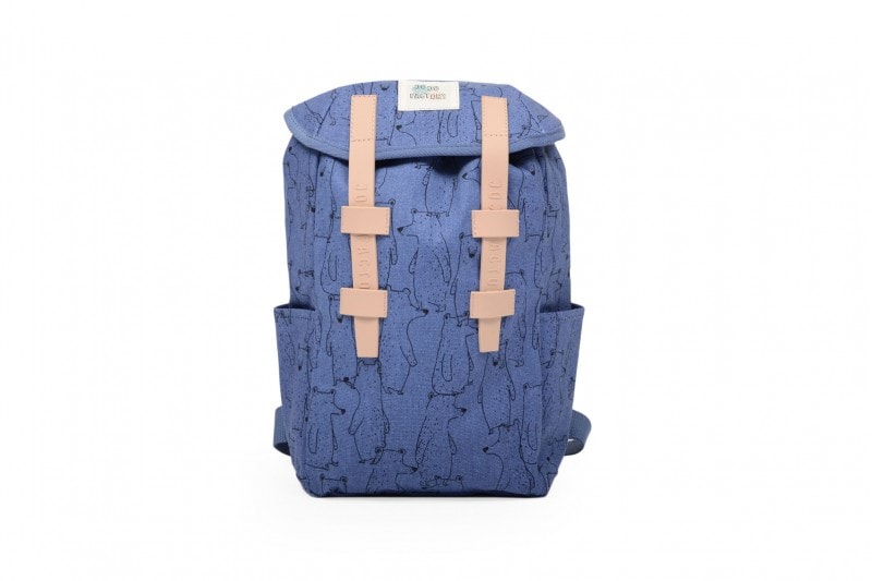 Sac a dos enfant ours bleu jojo factory