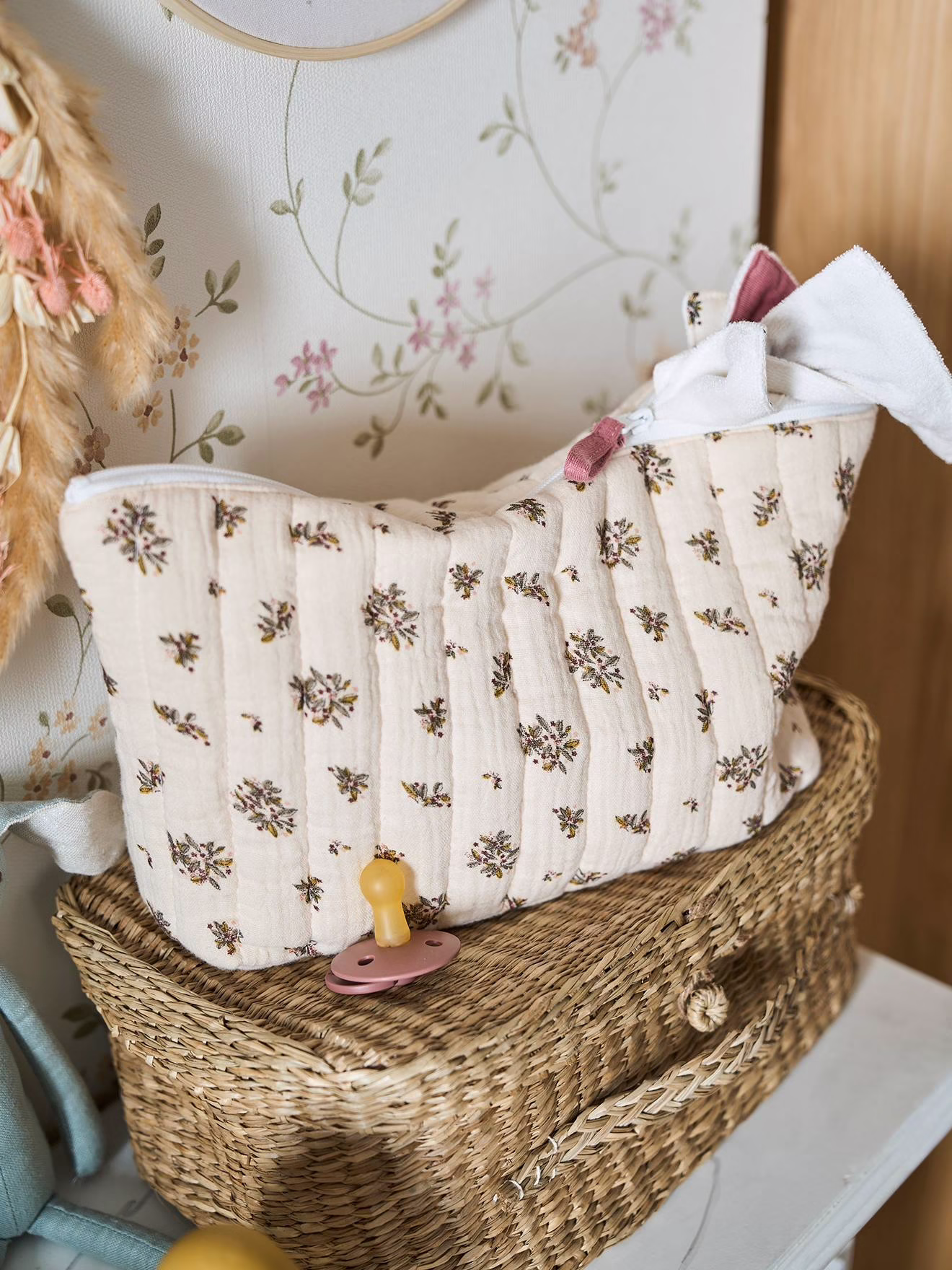 trousse de toilette bebe hygiene gaze coton