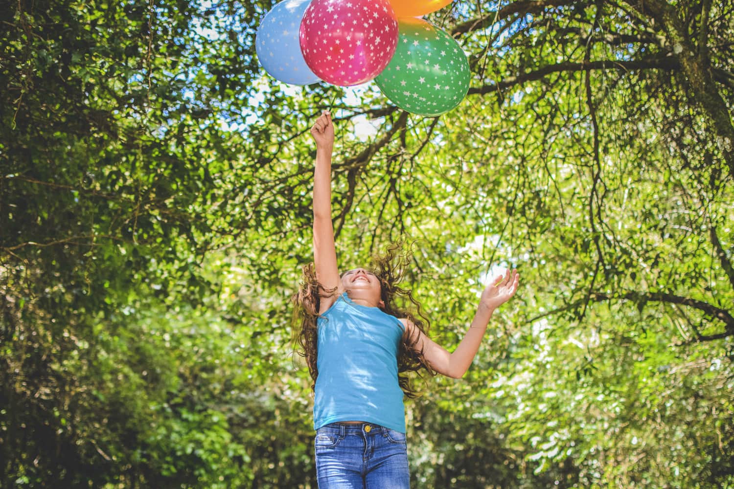 Anniversaire enfant exterieur