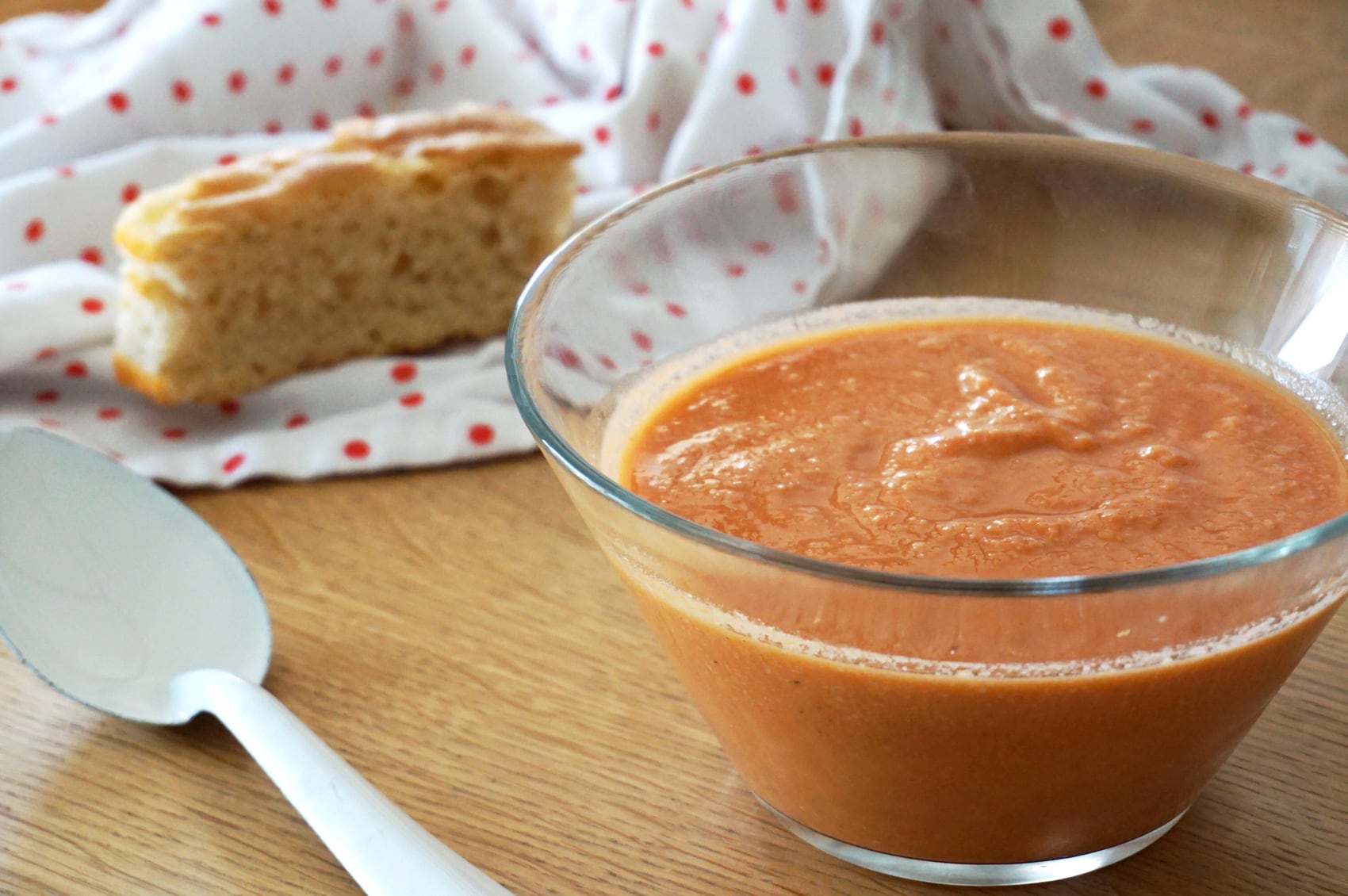 Recette gaspacho sans cocombre sans poivron