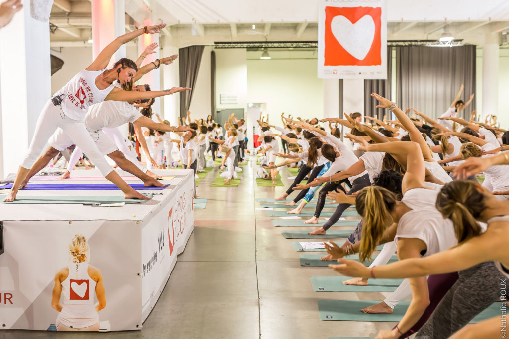 Les Yogas du coeur à Lyon - Edition 2018 à la Sucrière