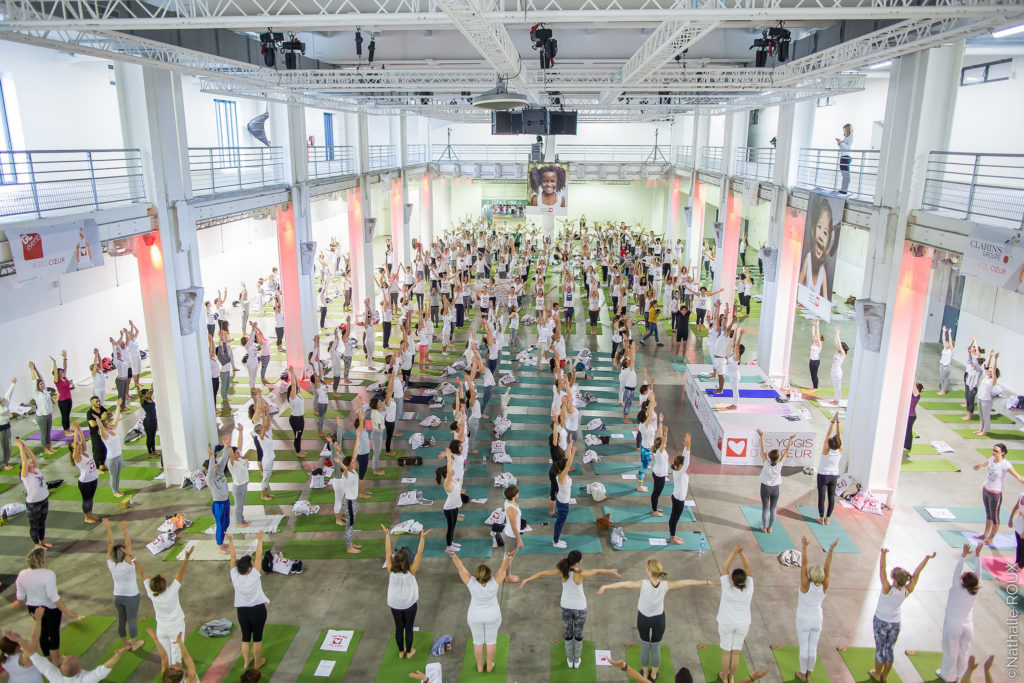 Les Yogas du coeur à Lyon - Edition 2018 à la Sucrière