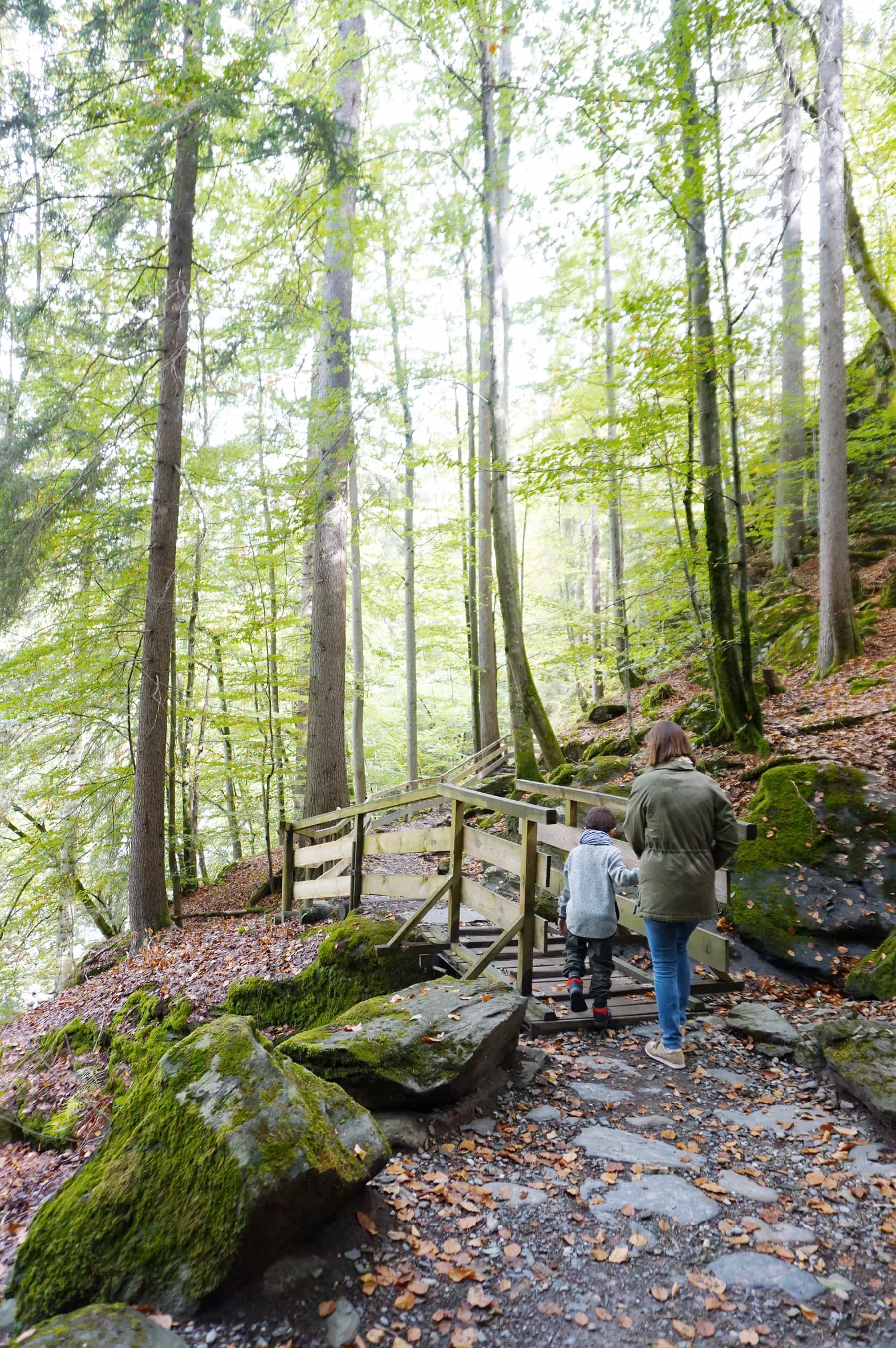 Un week-end en famille à Chamonix - Les gorges de la Diosaz