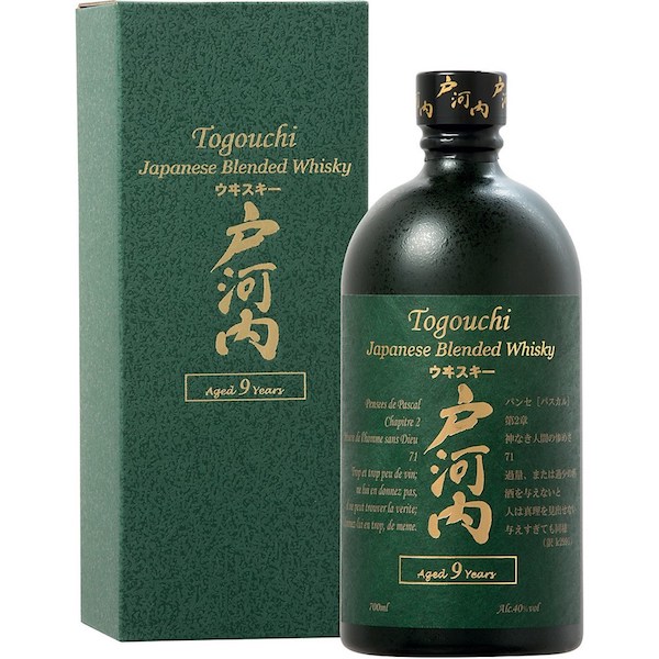 Whisky Togouchi 9 ans - Idée cadeau pour homme - Cadeau anniversaire homme cadeau ou cadeau Noël homme