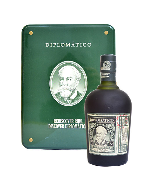 Coffret valise diplomatique rhum diplomatico reserva exclusiva