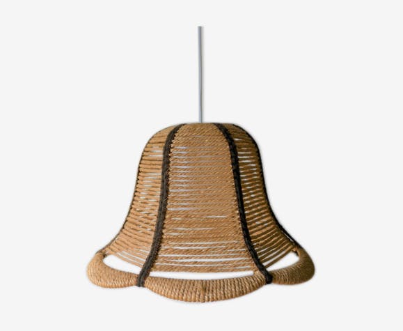 Suspension vintage en corde original