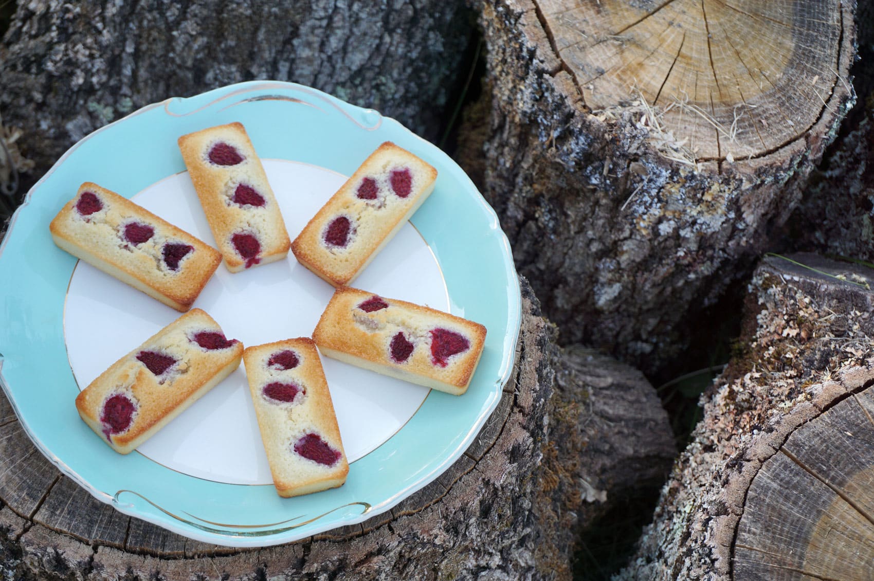 Recette financier framboise