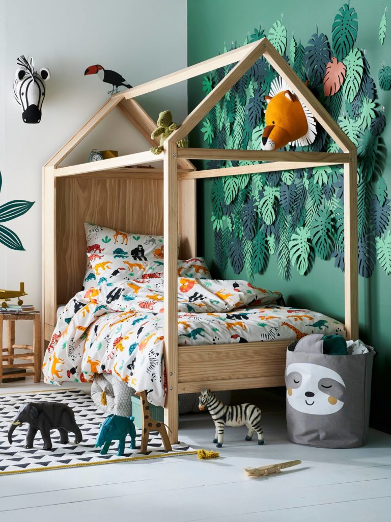 Id e d co chambre  enfant  une chambre  jungle  Blog maman 