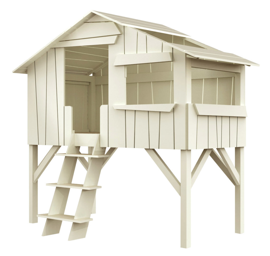 Lit enfant cabane