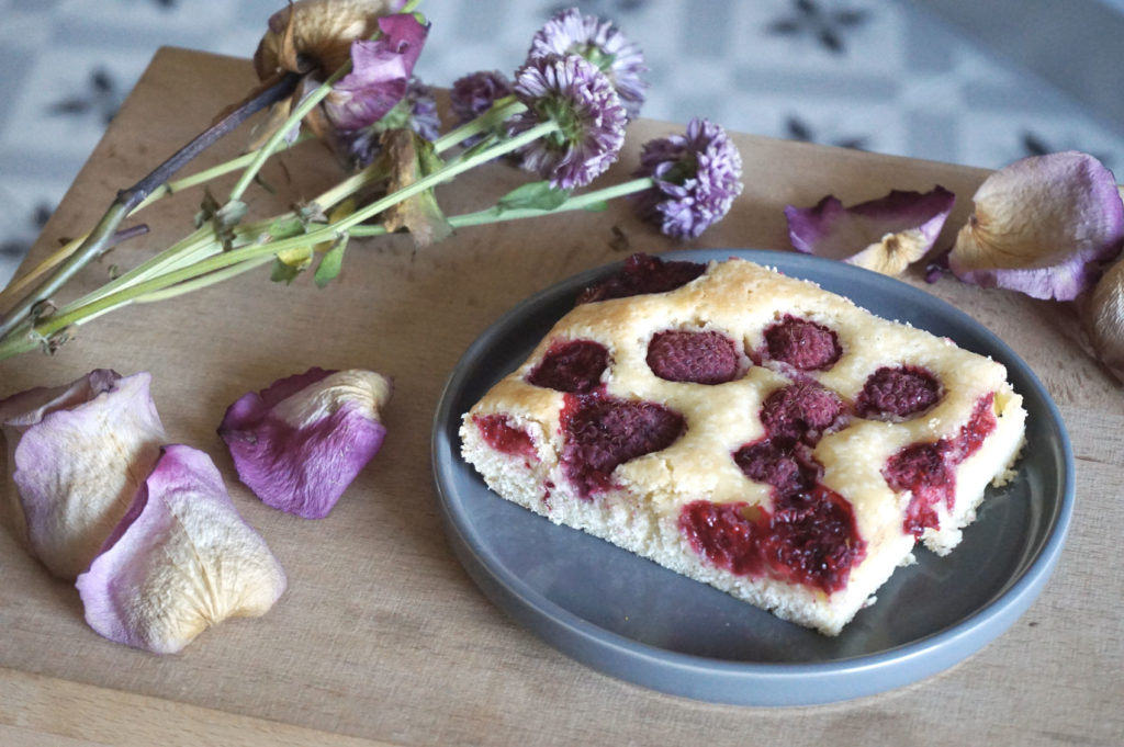 Recette : moelleux aux framboises Moelleux framboises