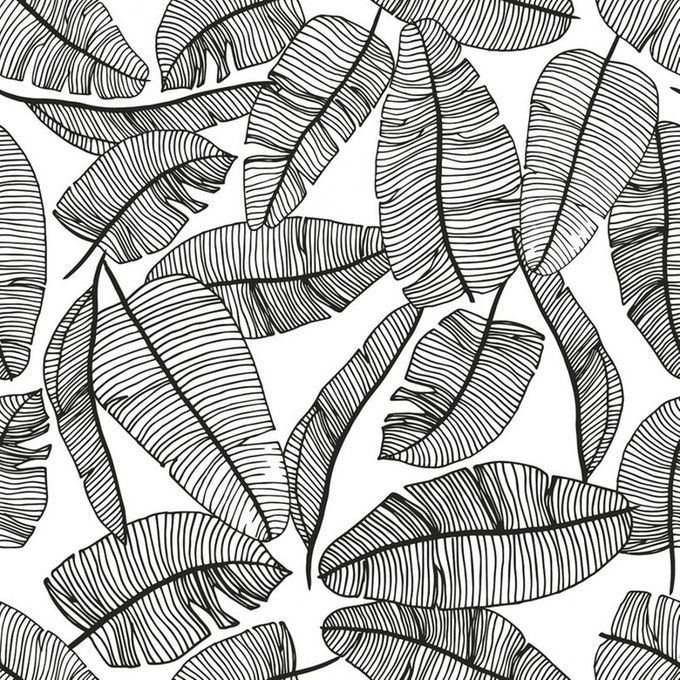Idée déco chambre enfant : Papier peint nature jungle