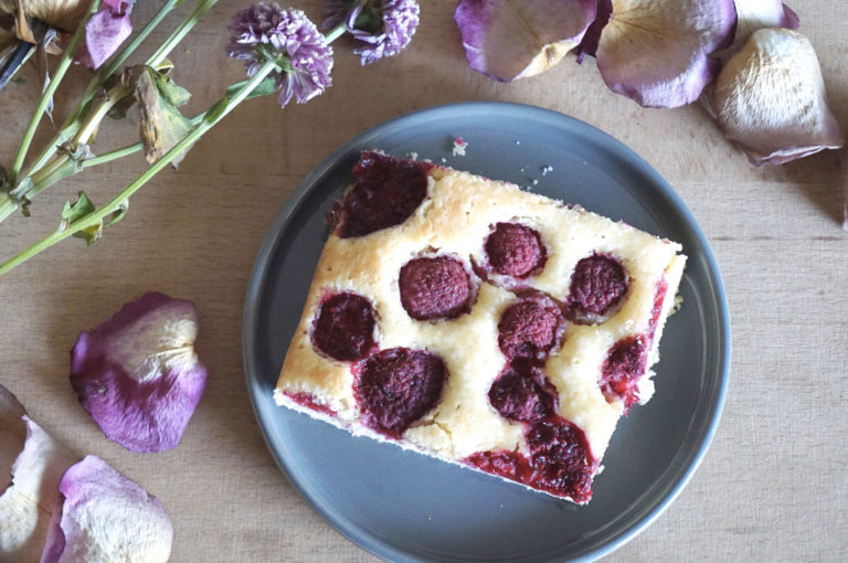 Recette moelleux framboises
