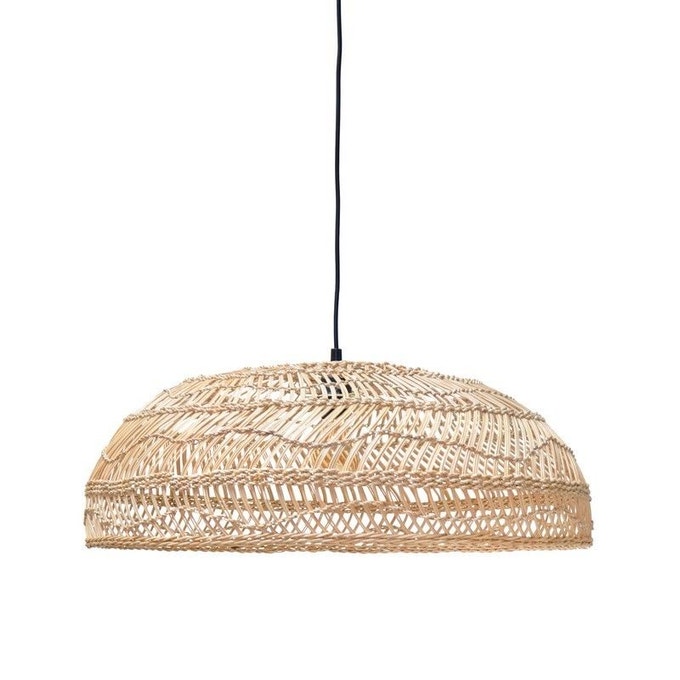 Luminaire : suspension en rotin, suspension tressée, suspension bambou
