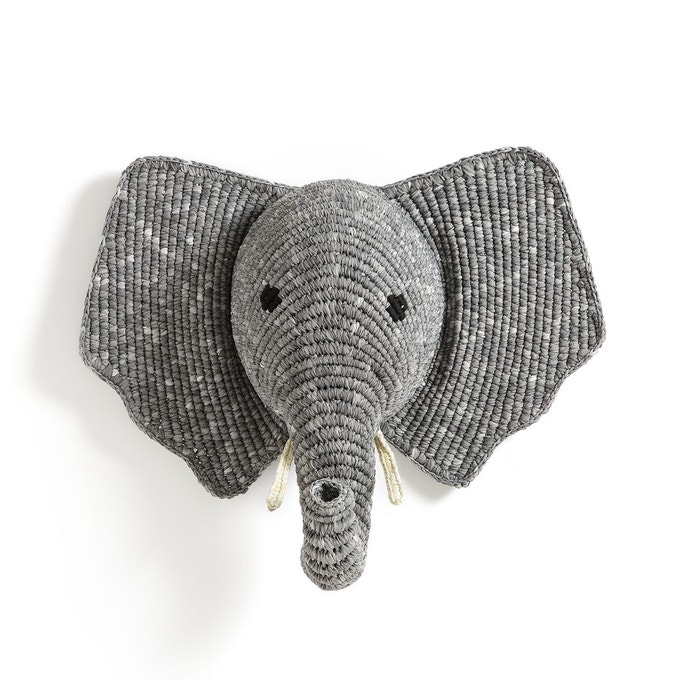 Idée déco chambre bébé enfant : Trophée mural animaux