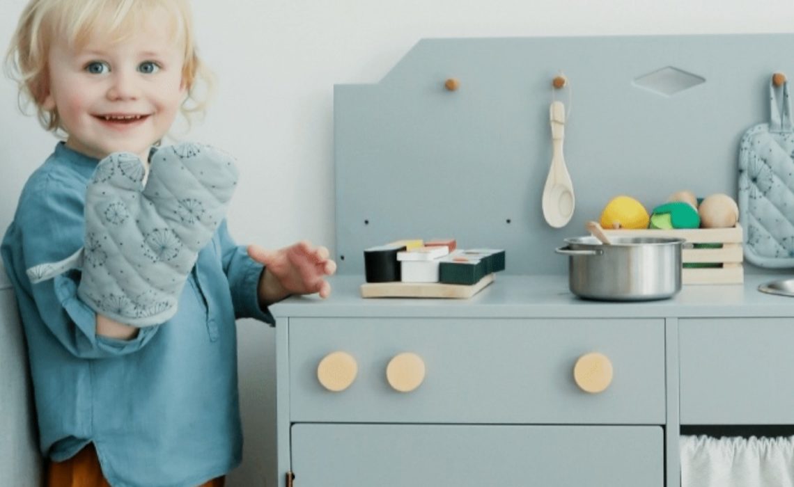 Cuisine enfant en bois