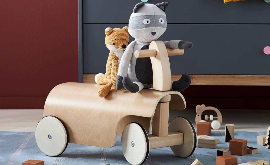 porteur bois enfant