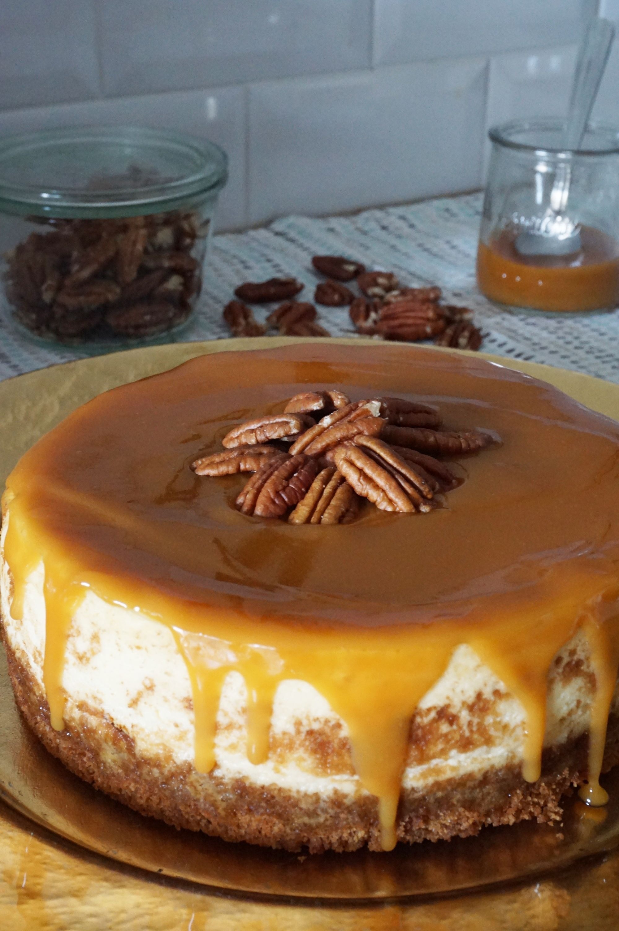 Cheesecake caramel beurre salé - Dessert de Noël