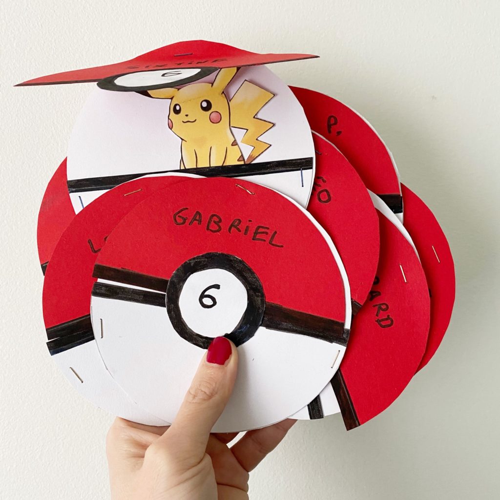 Un Anniversaire Pokemon Pour Ses 6 Ans Blog Maman