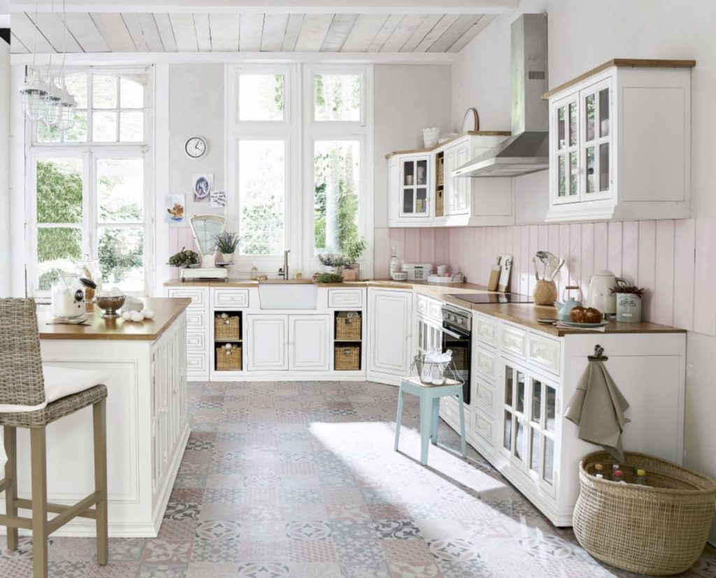 Cuisine blanche campagne