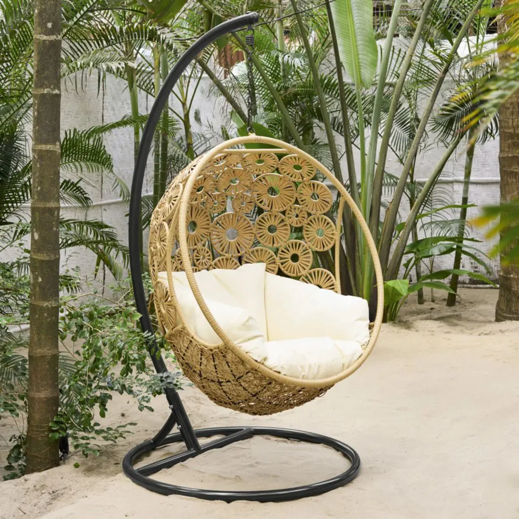 Fauteuil suspendu de jardin