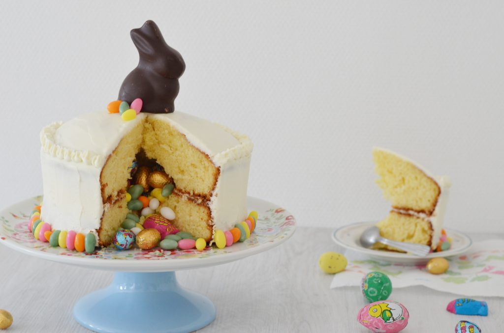 Gâteau de pâques surprise