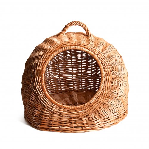Panier osier chat chien