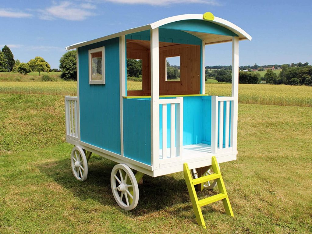 cabane roulotte enfant