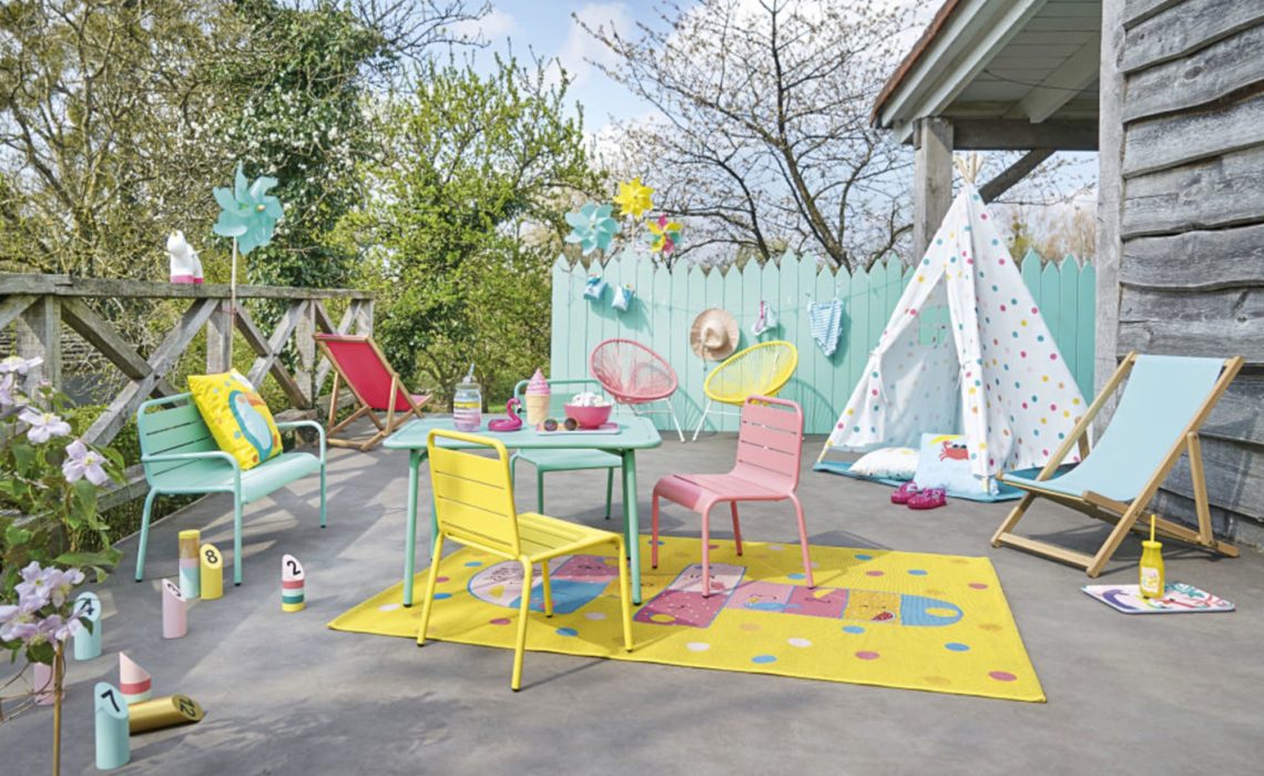 mobilier enfant exterieur jardin