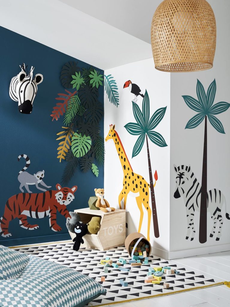 Stickers chambre jungle