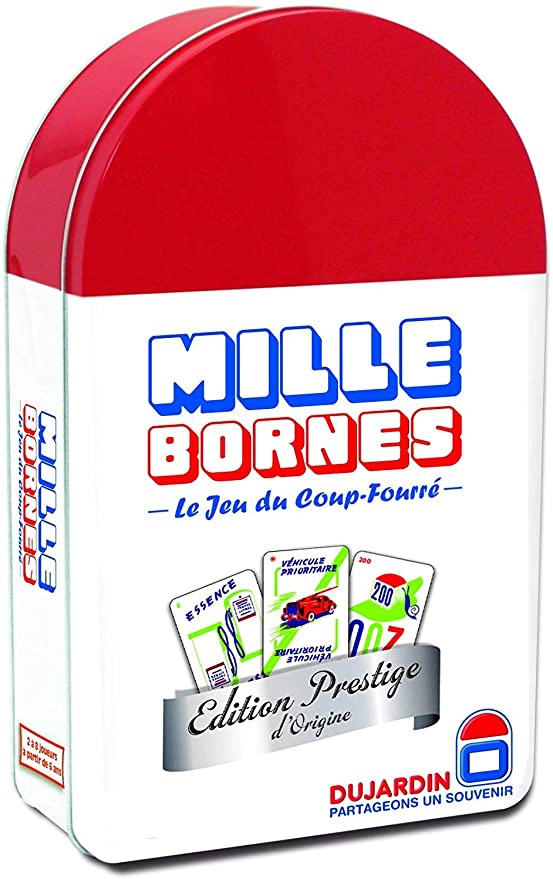 mille borne jeu societe carte