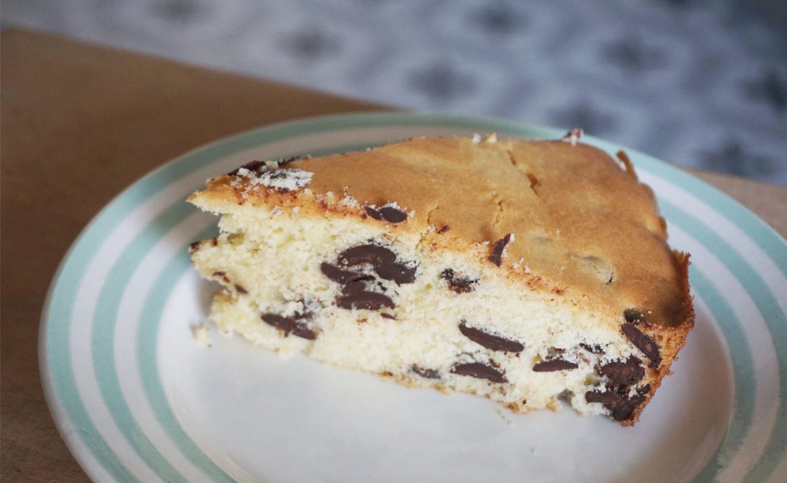 gateau moelleux pepites chocolat
