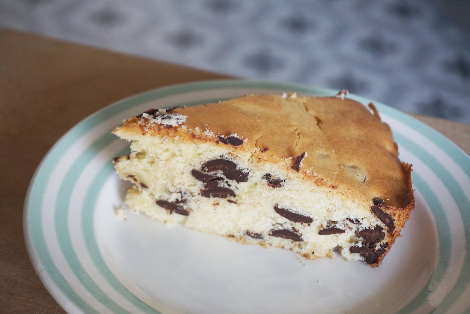 gateau moelleux pepites chocolat