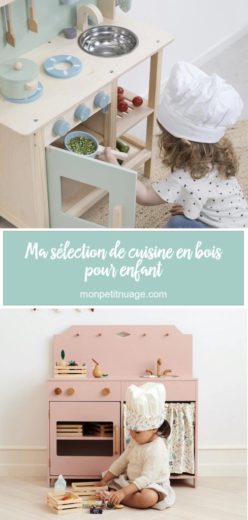 CUISINE ENFANT EN BOIS IDEE CADEAU