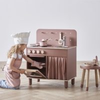 cuisiniere en bois enfant