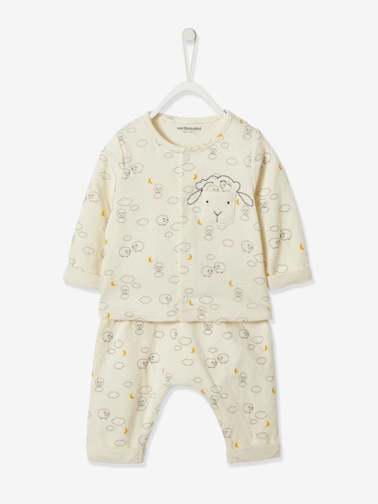 ensemble gilet et pantalon bebe naissance oeko tex