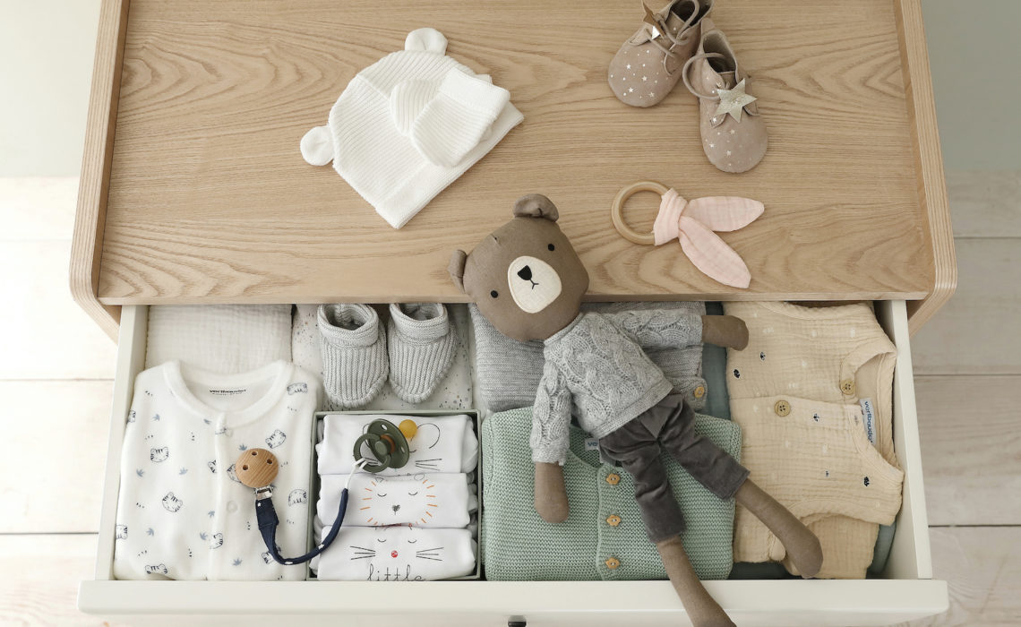 Un trousseau de naissance vertbaudet mixte