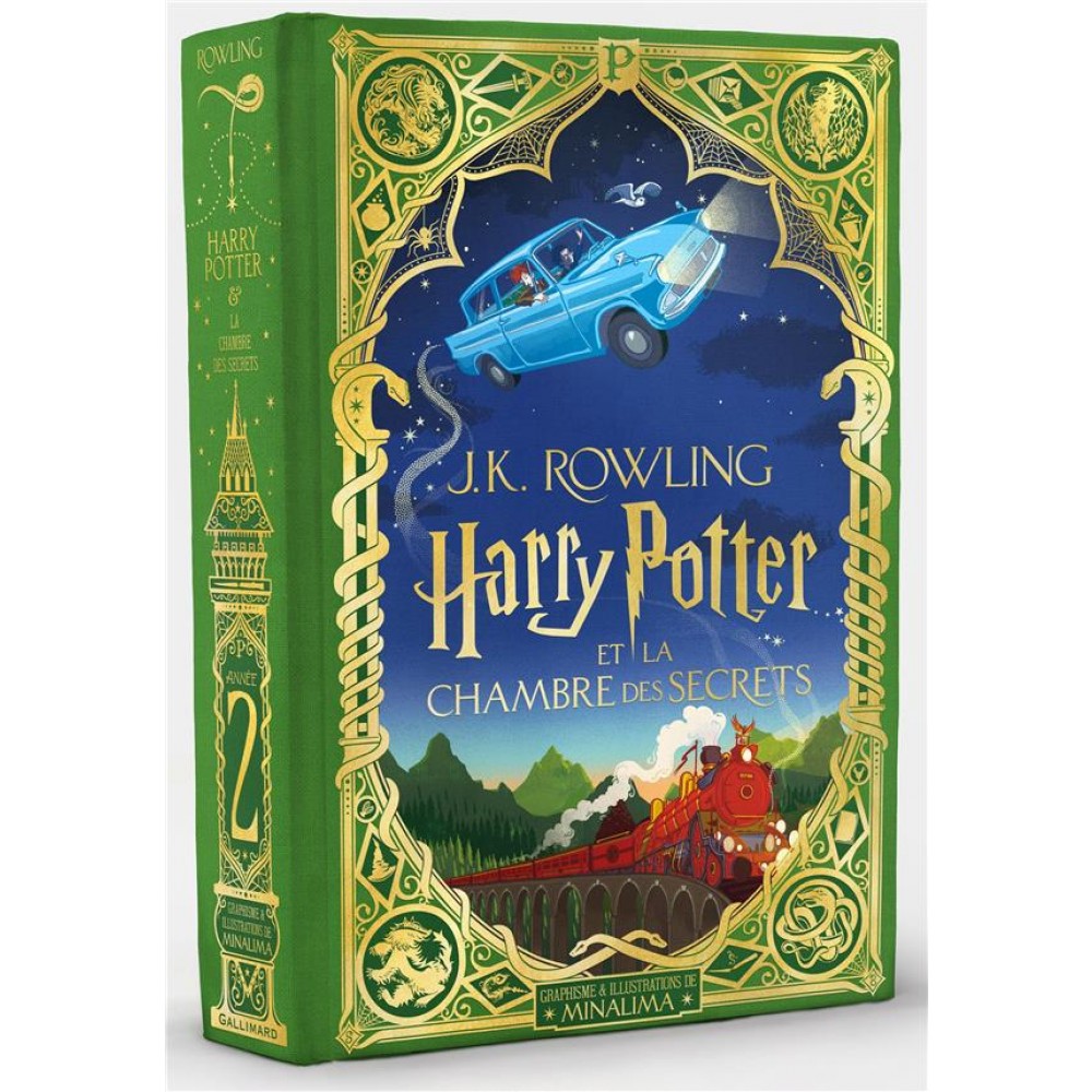 harry potter et la chambre des secrets illustre par minalima