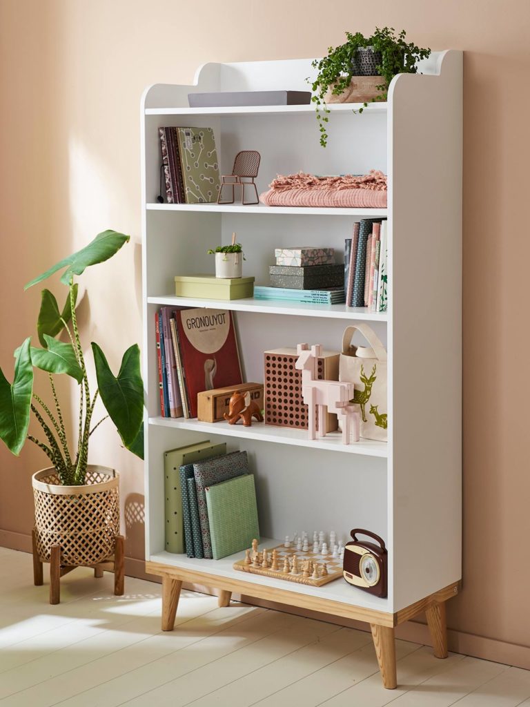 bibliotheque ligne enfant blanche