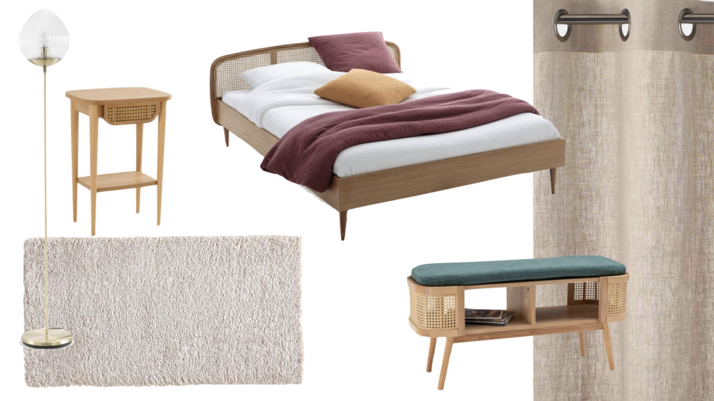 mood board chambre parentale