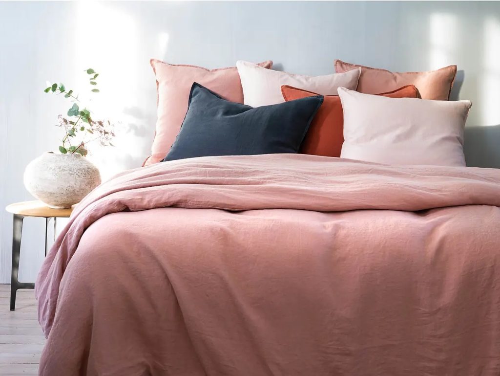 linge lit lin laredoute
