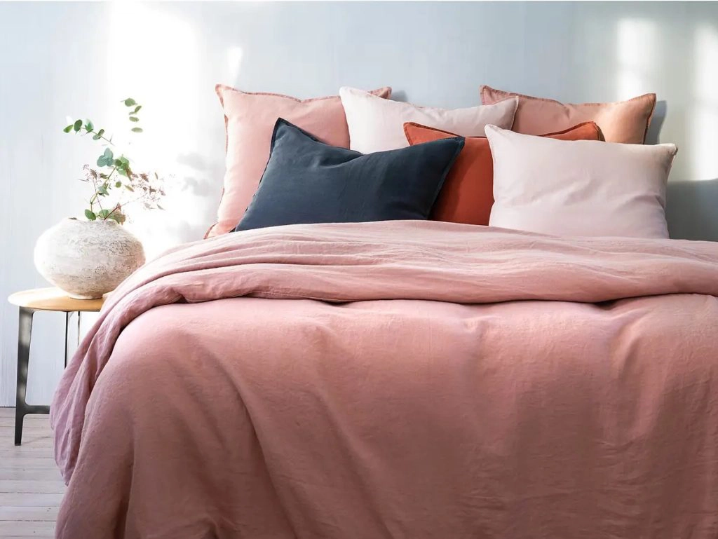 linge lit lin laredoute