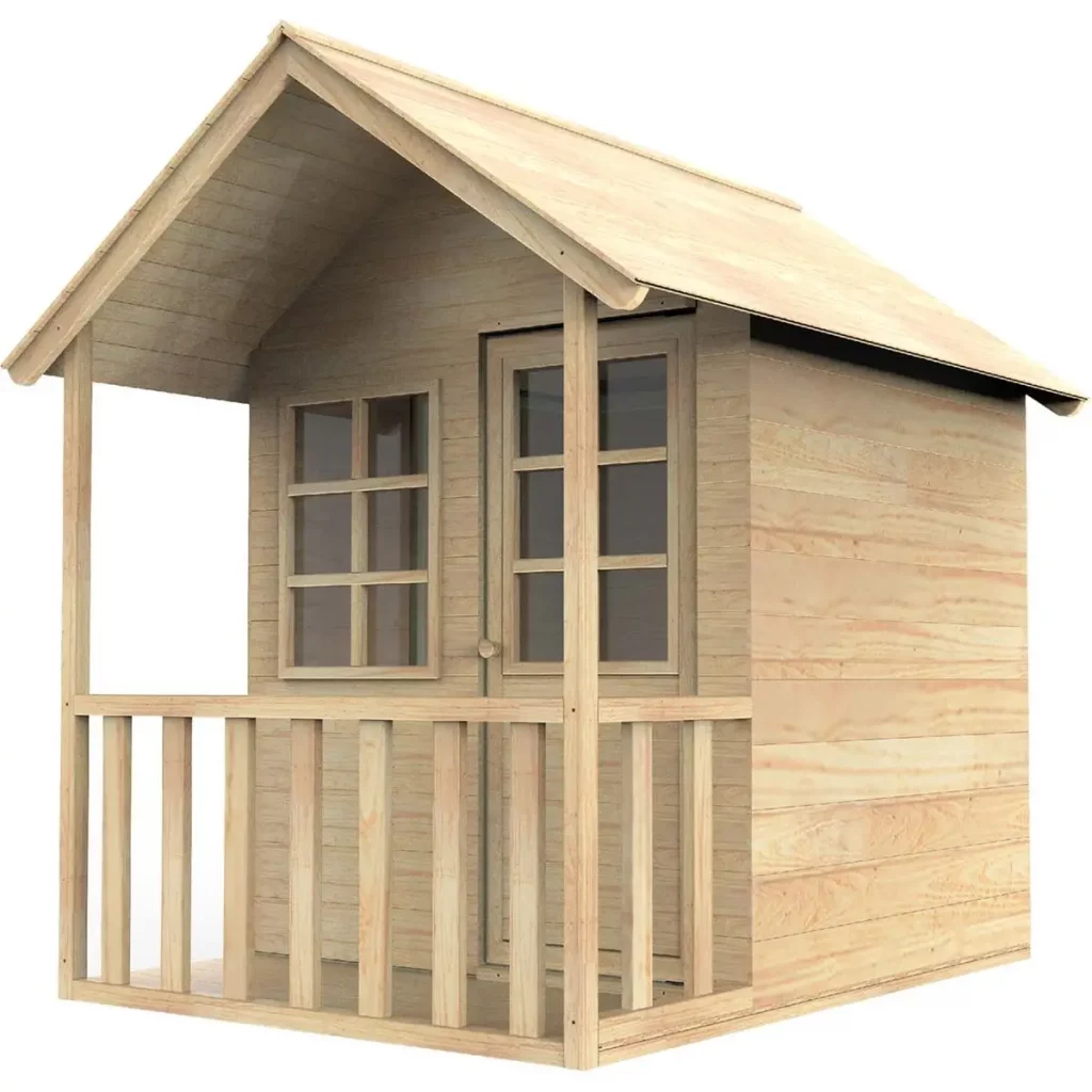 cabane en bois maisonnette