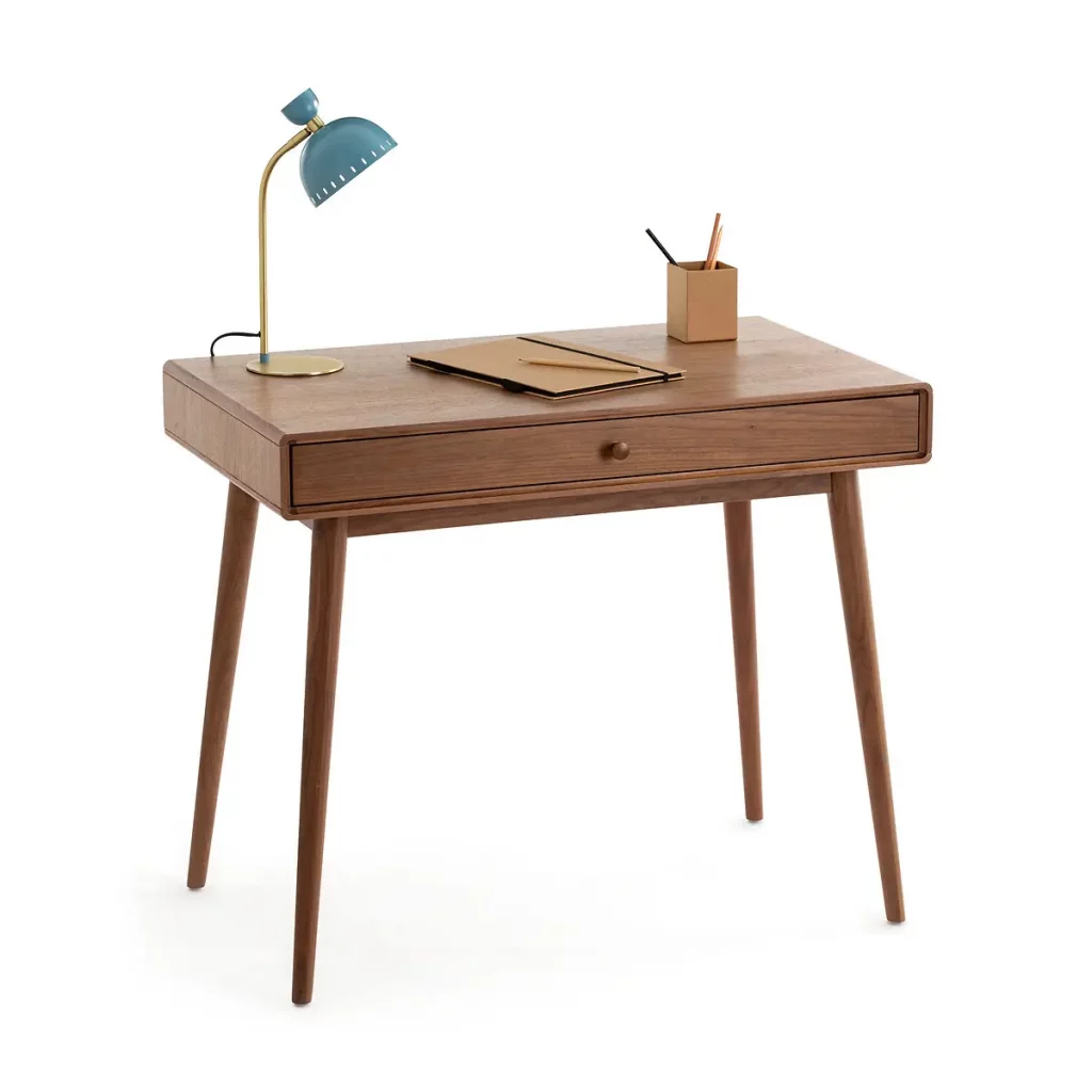 petit bureau en bois tiroir