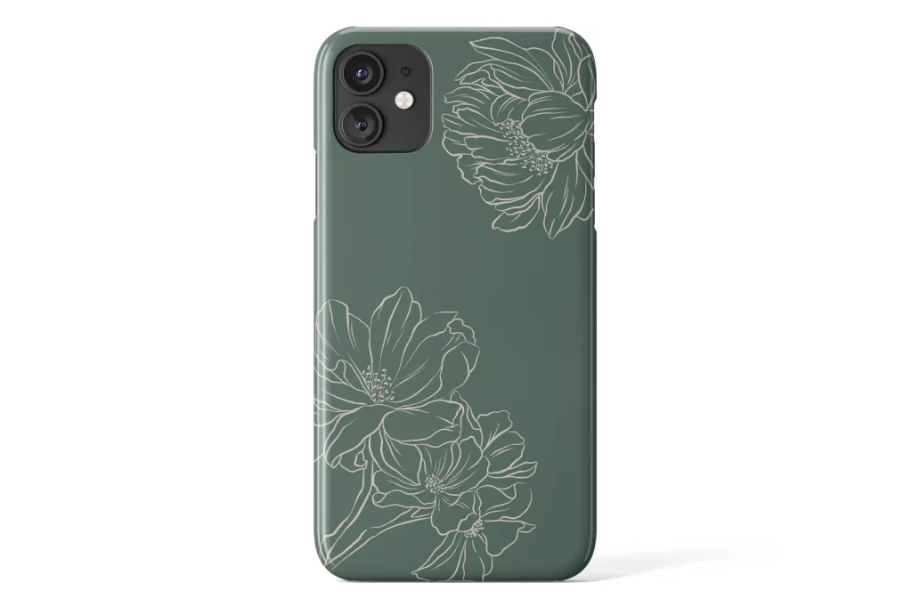 coque iphone fleur design