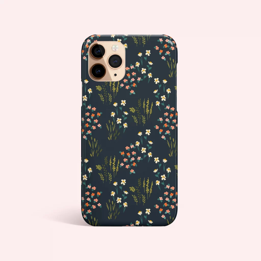 coque iphone fleurs